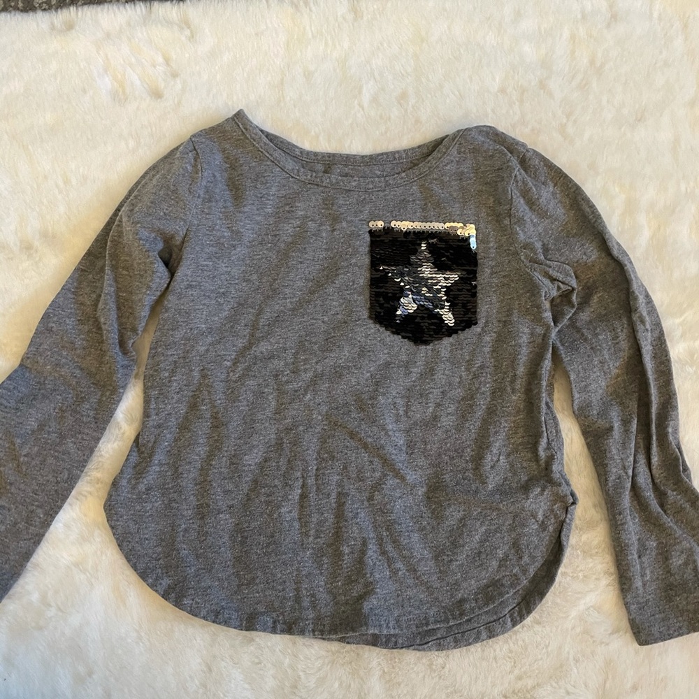 The Children’s Place Flip Sequin long Sleeve Tee